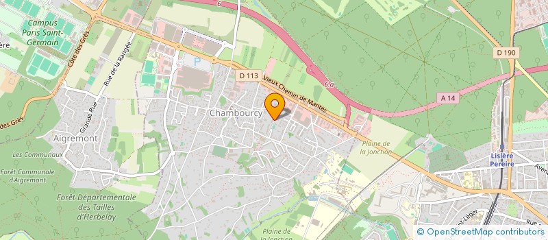 localisation de l'entreprise SCI NOTA BENE  SAINT-GERMAIN-EN-LAYE