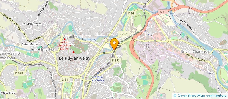 localisation de l'entreprise SCI NOTAB  LE PUY-EN-VELAY