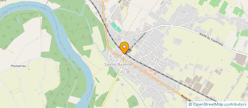 localisation de l'entreprise SCI NOTAIRES DU VAL DE GARONNE  SAINTE-BAZEILLE
