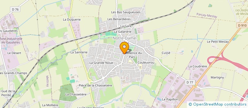 localisation de l'entreprise SCI NOTARIALE OESIENNE à NOTRE-DAME-D'OE
