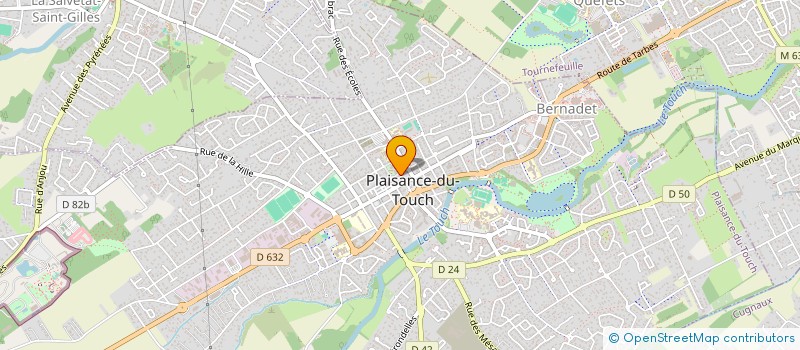 localisation de l'entreprise SCI NOTARIM  PLAISANCE-DU-TOUCH