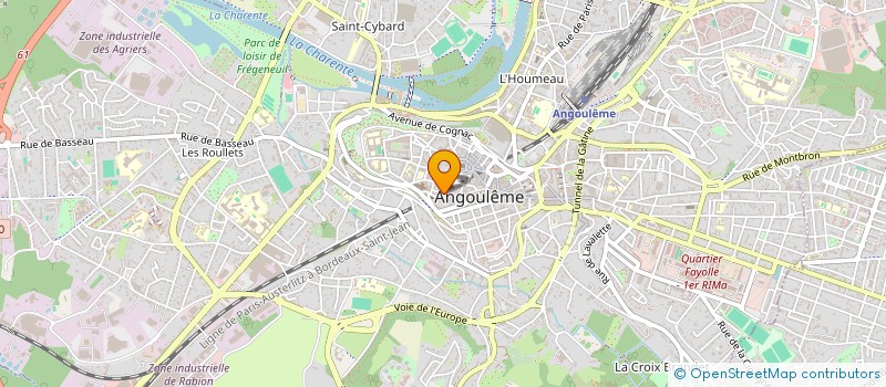 localisation de l'entreprise SCI NOTARIUM DOMUS à ANGOULEME