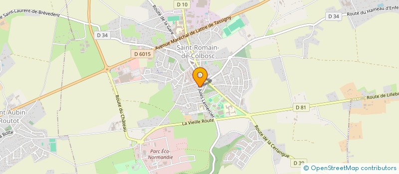 localisation de l'entreprise SCI NOTARIUS  SAINT-ROMAIN-DE-COLBOSC