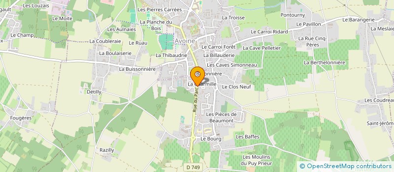 localisation de l'entreprise SCI NOTARIUS  BEAUMONT EN VERON