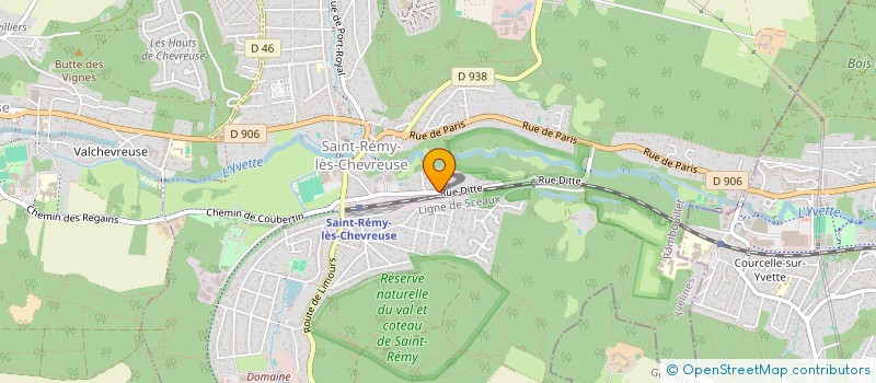 localisation de l'entreprise SCI NOTASEY PATRIMOINE  SAINT-REMY-LES-CHEVREUSE