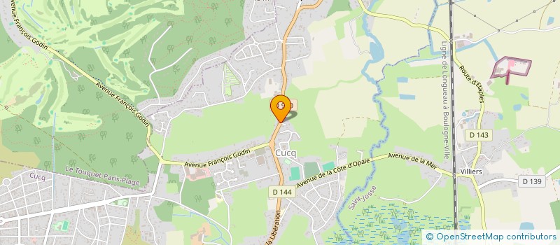 localisation de l'entreprise SCI NOTINVEST  CUCQ