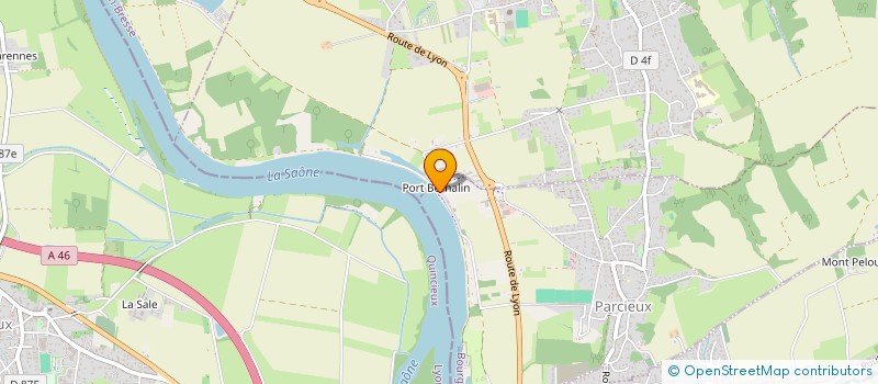 localisation de l'entreprise SCI NOTISS  PARCIEUX