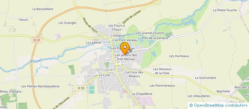 localisation de l'entreprise SCI NOTMERCI  LIGUEIL