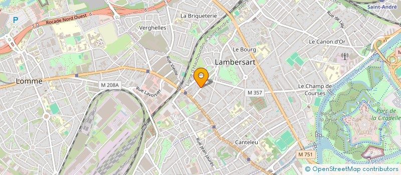 localisation de l'entreprise SCI NOTOS à LAMBERSART