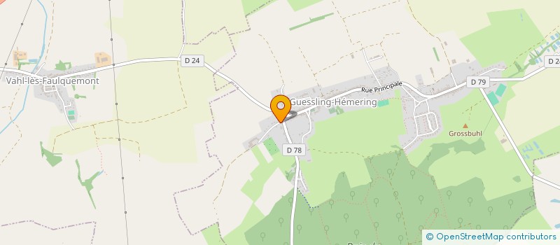 localisation de l'entreprise SCI NOTRE CHAUMIERE  GUESSLING-HEMERING