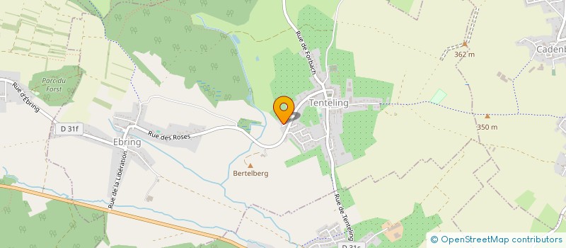 localisation de l'entreprise SCI NOTRE DAME 18  TENTELING
