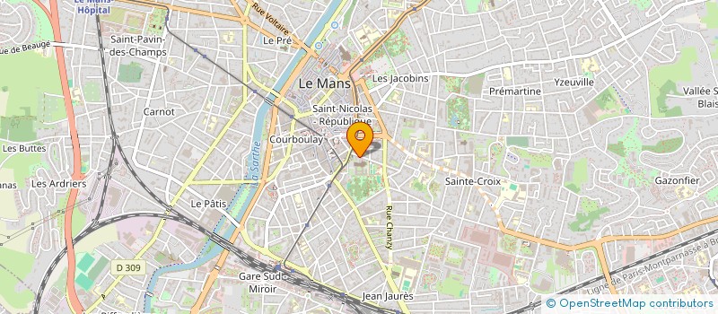 localisation de l'entreprise SCI NOTRE DAME  LE MANS