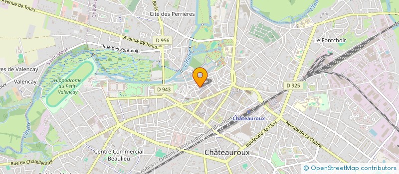 localisation de l'entreprise SCI NOTRE DAME à CHATEAUROUX