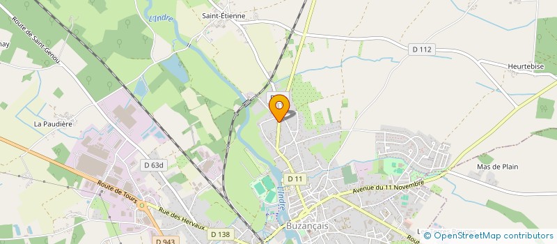 localisation de l'entreprise SCI NOTRE DAME à BUZANCAIS