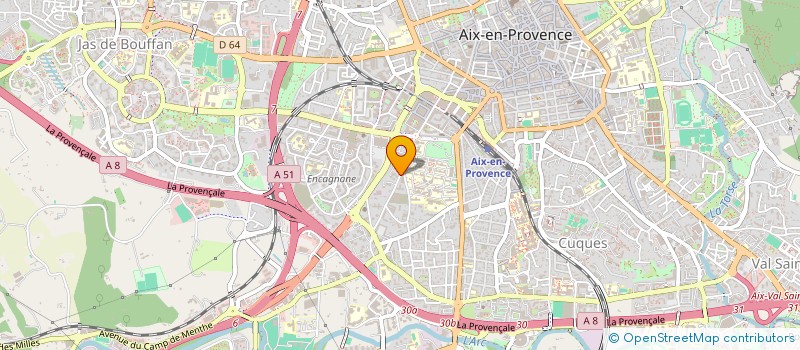 localisation de l'entreprise SCI NOTRE DAME à AIX-EN-PROVENCE