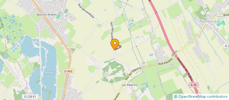 localisation de l'entreprise SCI NOTRE DAME  ARDRES