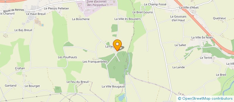 localisation de l'entreprise SCI NOTRE DAME à LOUDEAC