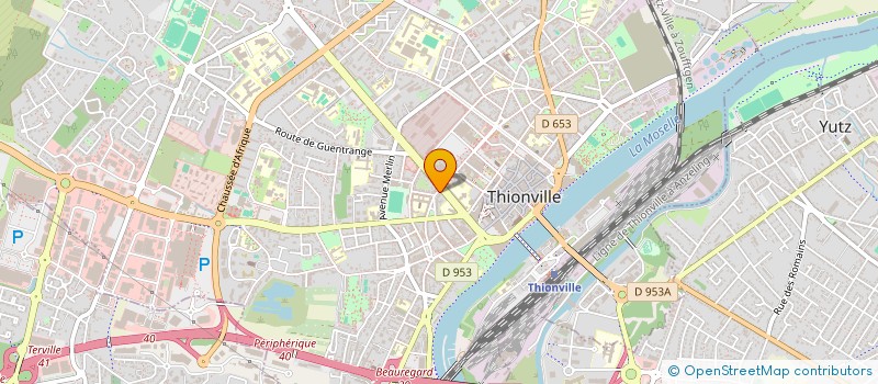 localisation de l'entreprise SCI NOTRE DAME à THIONVILLE