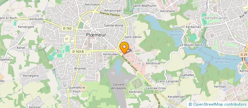 localisation de l'entreprise SCI NOTRE DAME à PLOEMEUR