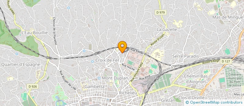 localisation de l'entreprise SCI NOTRE DAME  NIMES