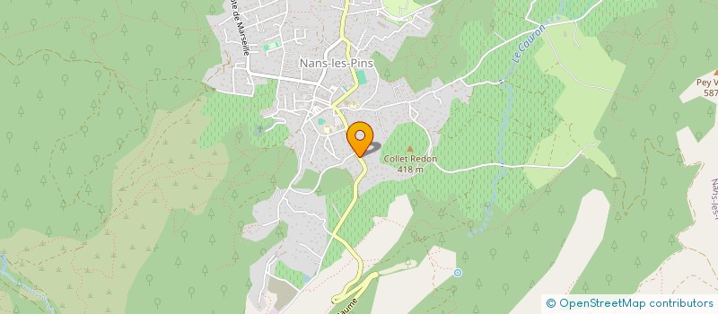 localisation de l'entreprise SCI NOTRE DAME  NANS-LES-PINS