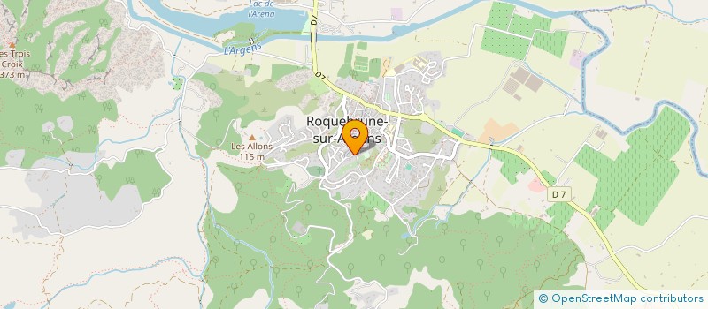 localisation de l'entreprise SCI NOTRE DAME à ROQUEBRUNE-SUR-ARGENS