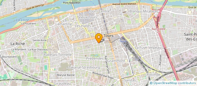 localisation de l'entreprise SCI NOTRE DAME  TOURS