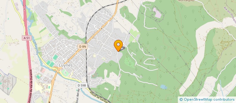 localisation de l'entreprise SCI NOTRE DAME  AIX-EN-PROVENCE