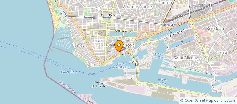 localisation de l'entreprise SCI NOTRE DAME à LE HAVRE