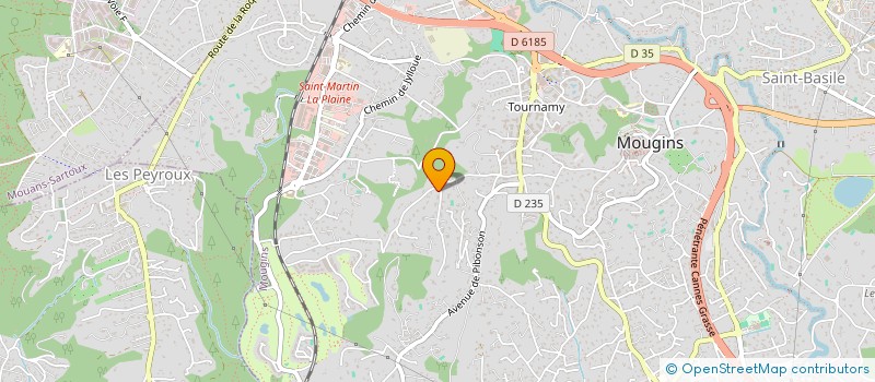 localisation de l'entreprise SCI NOTRE DAME à MOUGINS