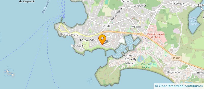 localisation de l'entreprise SCI NOTRE DAME  ARZON