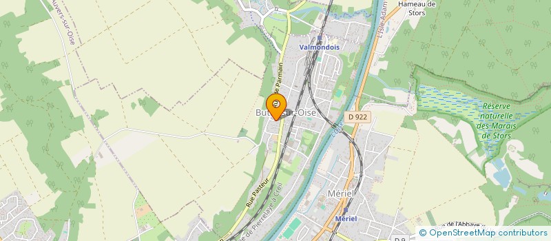 localisation de l'entreprise SCI NOTRE DAME  BUTRY-SUR-OISE