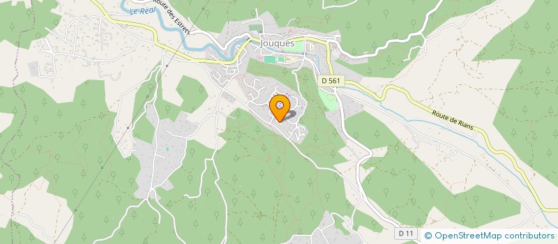 localisation de l'entreprise SCI NOTRE DAME DE CONSOLATION  JOUQUES