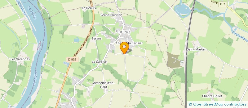 localisation de l'entreprise SCI NOTRE-DAME DE L'HERMITAGE  MOGNENEINS