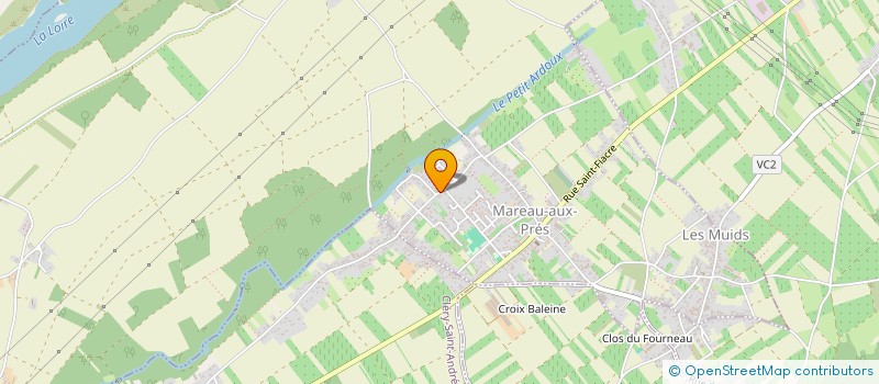 localisation de l'entreprise SCI NOTRE DAME DE LA MER  JOUY-LE-POTIER