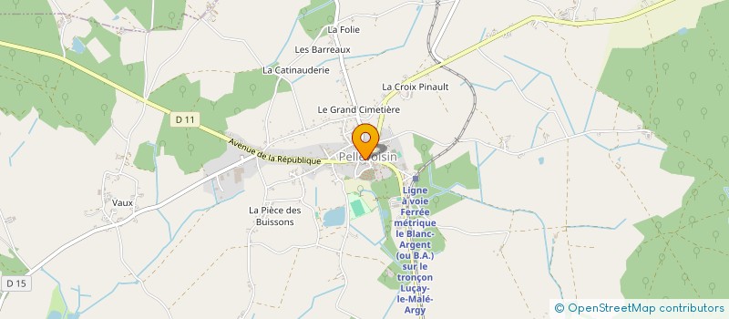 localisation de l'entreprise SCI NOTRE DAME DE PELLEVOISIN à PELLEVOISIN