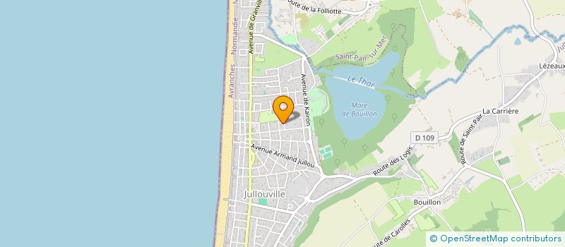 localisation de l'entreprise SCI NOTRE-DAME-DES-PALMIERS  JULLOUVILLE