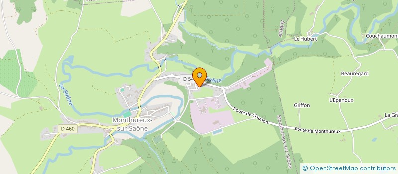 localisation de l'entreprise SCI NOTRE NID  MONTHUREUX-SUR-SAONE