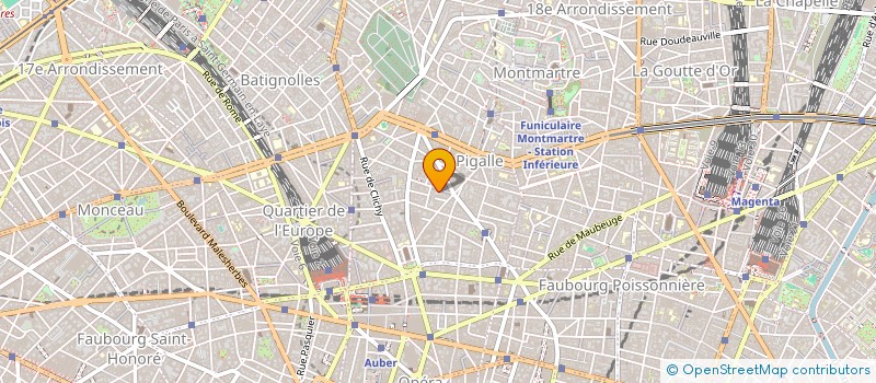 localisation de l'entreprise SCI NOTRE QUARANTE HUIT  PARIS