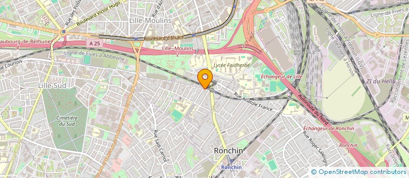 localisation de l'entreprise SCI NOUBAB à LILLE