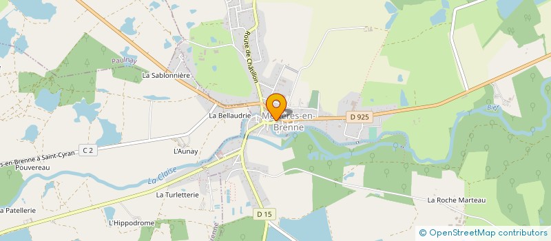 localisation de l'entreprise SCI NOUBERG à MEZIERES-EN-BRENNE