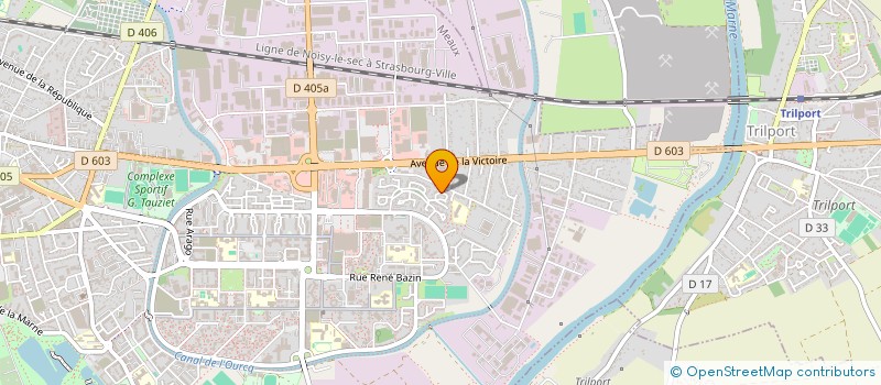 localisation de l'entreprise SCI NOUBISSI NANA à MEAUX