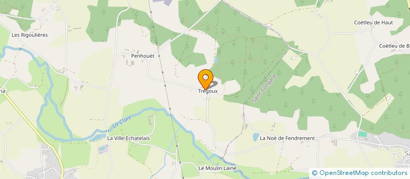 localisation de l'entreprise SCI NOUCAT  PLEUCADEUC