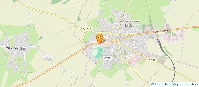 localisation de l'entreprise SCI NOUCH  CREVECUR-LE-GRAND