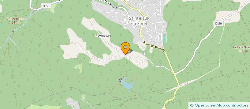 localisation de l'entreprise SCI NOUCHY GARCHES à SAINT-PAUL-EN-FORET