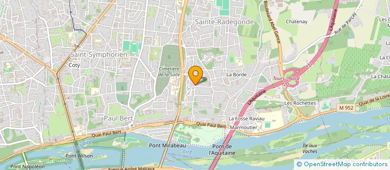 localisation de l'entreprise SCI NOUCINQ  TOURS