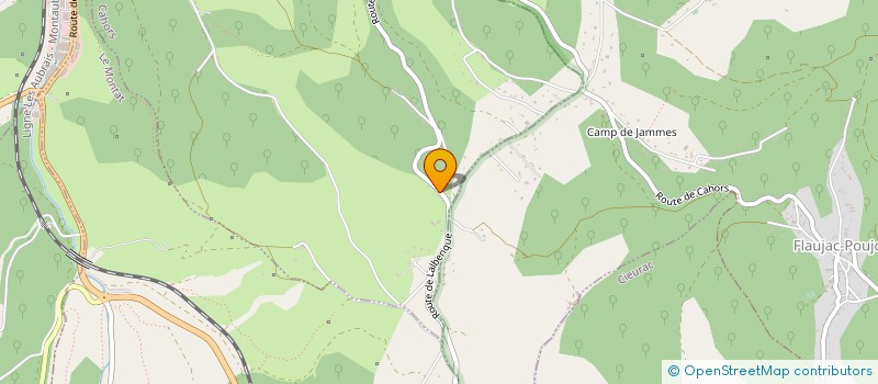 localisation de l'entreprise SCI NOUET  CAHORS