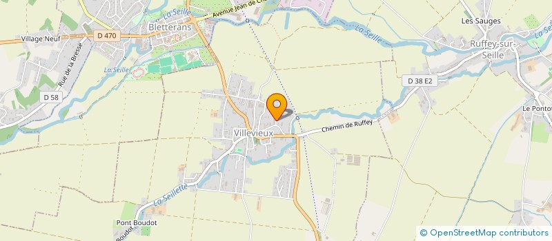localisation de l'entreprise SCI NOUGATELLE  VILLEVIEUX