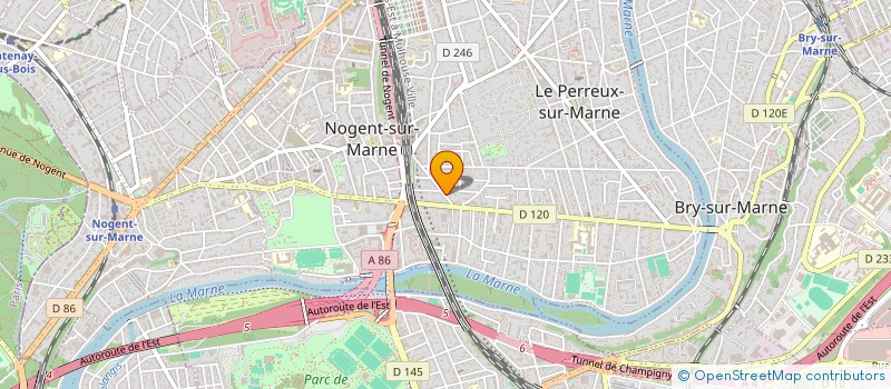 localisation de l'entreprise SCI NOUKA  LE PERREUX-SUR-MARNE