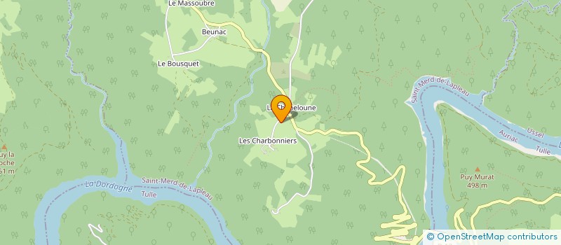 localisation de l'entreprise SCI NOULIANE & LEFEBVRE à ARGENTAT-SUR-DORDOGNE